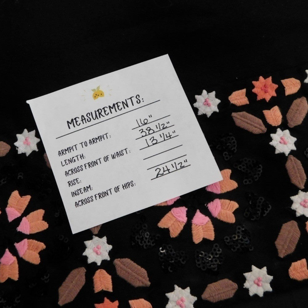 KATE SPADE Black Mosaic Embellished Embroidered Midi Dress Fit N' Flare Size 0