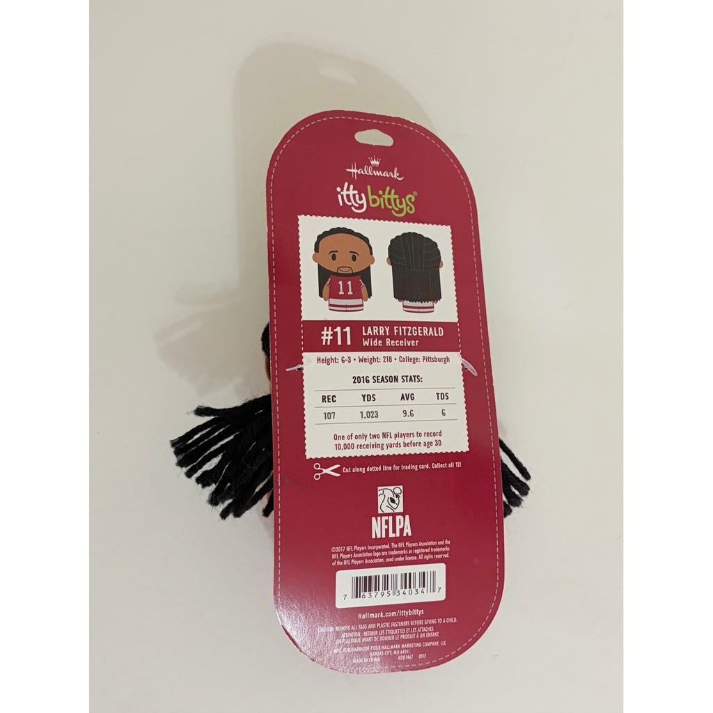 NEW!! HALLMARK Itty Bittys Larry Fitzgerald Arizona Cardinals Football Player