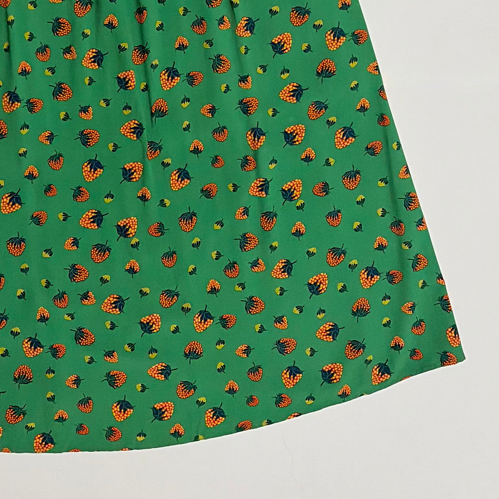 NWT!! ANTHROPOLOGIE Colloquial Wrap Skirt #35 Conversations Strawberry Medium