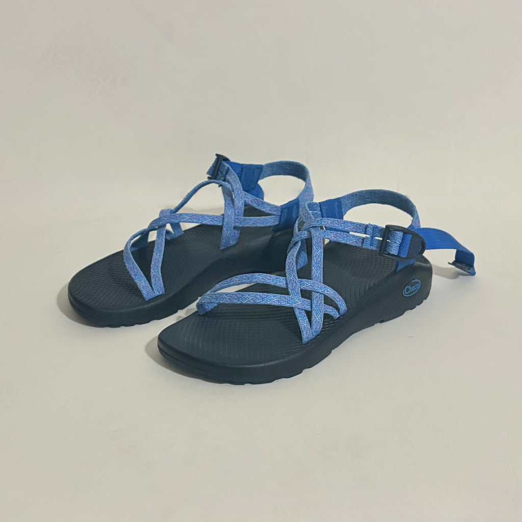 Women's CHACO ZX1 Classic Sport Sandal Braid Blue Strappy Outdoors Active Size 9