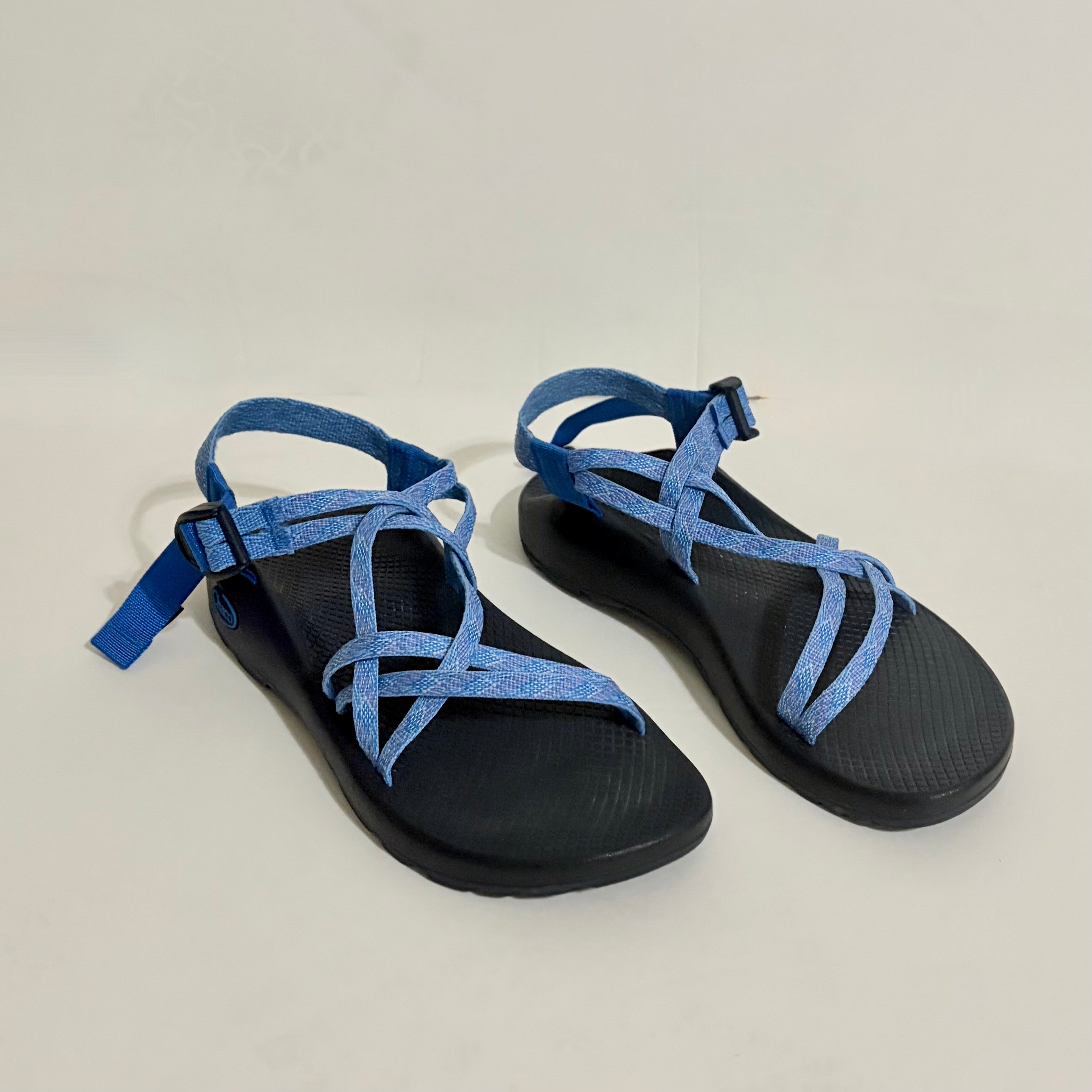 Women's CHACO ZX1 Classic Sport Sandal Braid Blue Strappy Outdoors Active Size 9