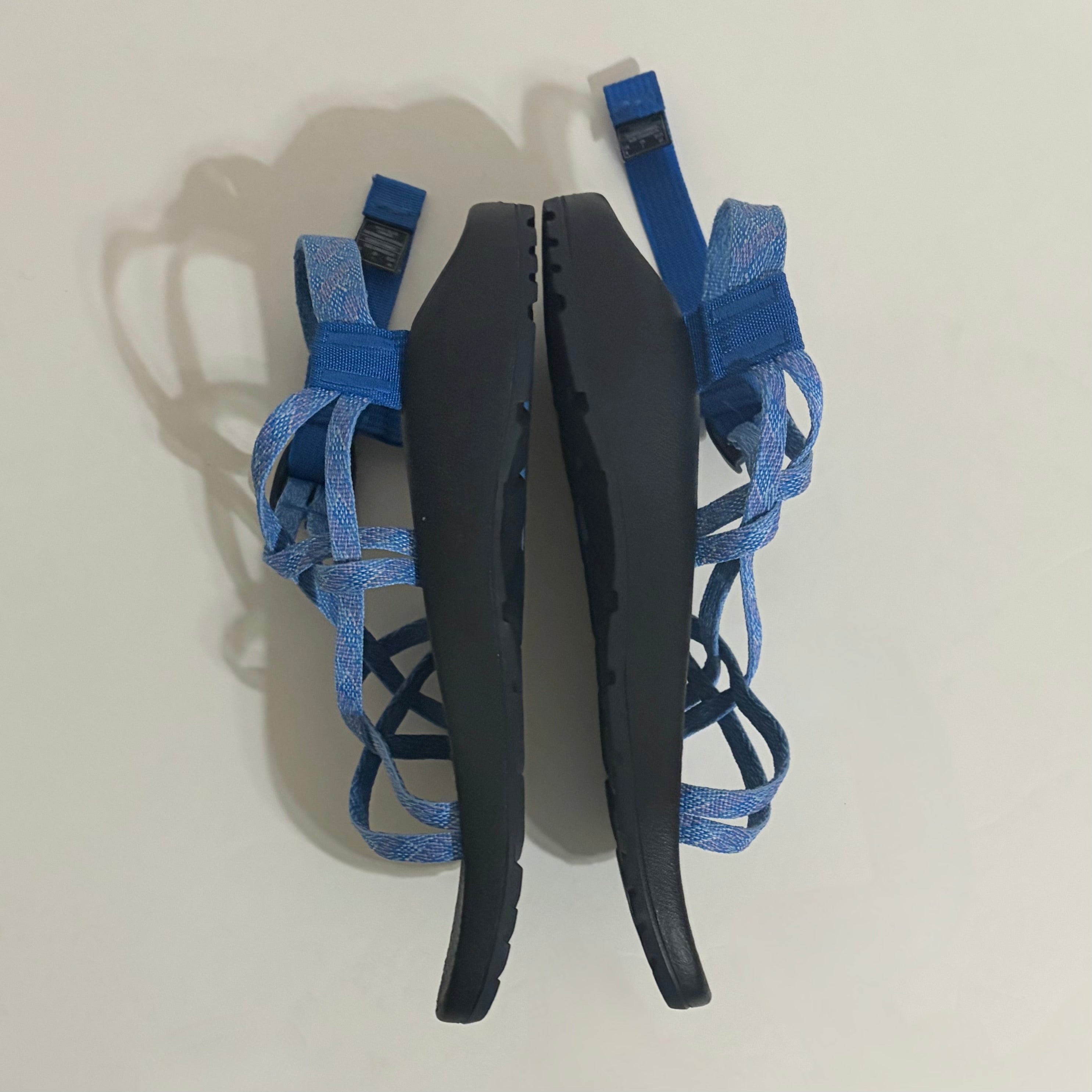 Women's CHACO ZX1 Classic Sport Sandal Braid Blue Strappy Outdoors Active Size 9
