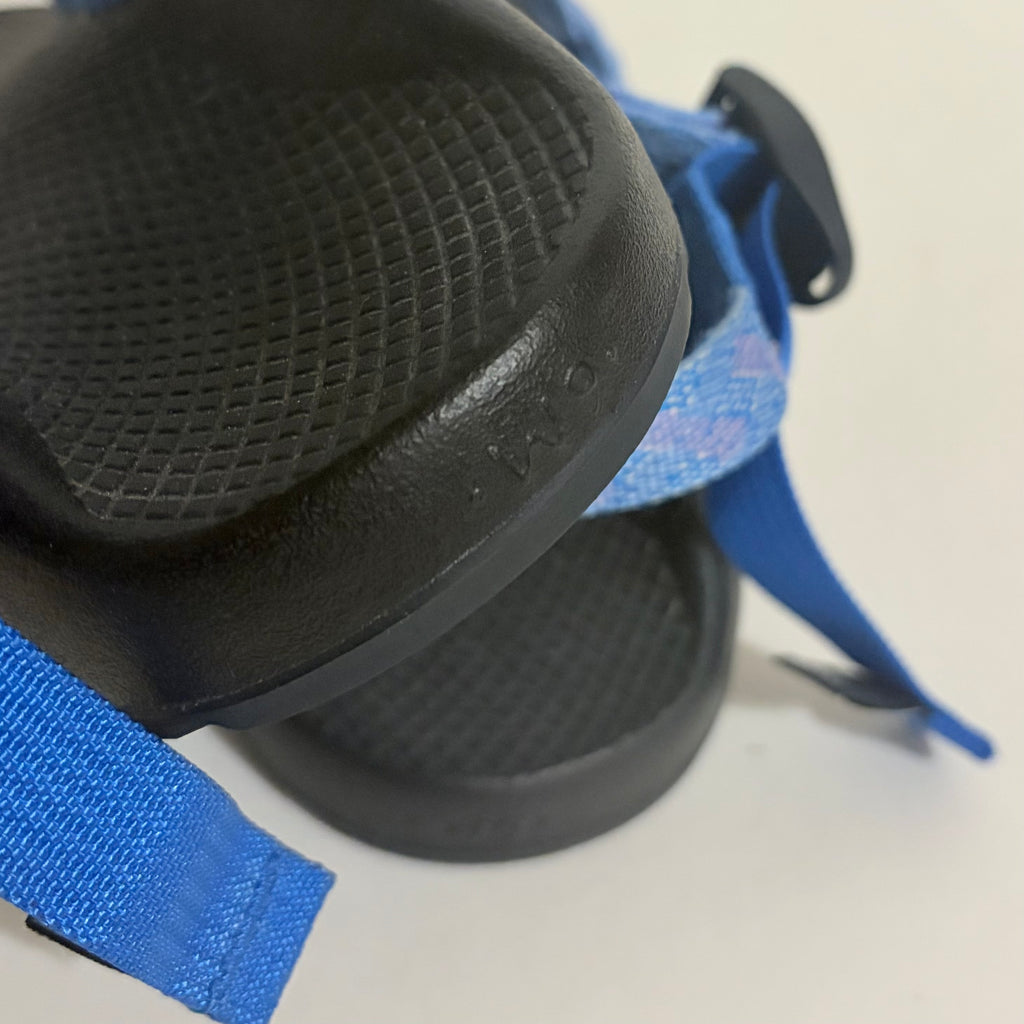 Women's CHACO ZX1 Classic Sport Sandal Braid Blue Strappy Outdoors Active Size 9