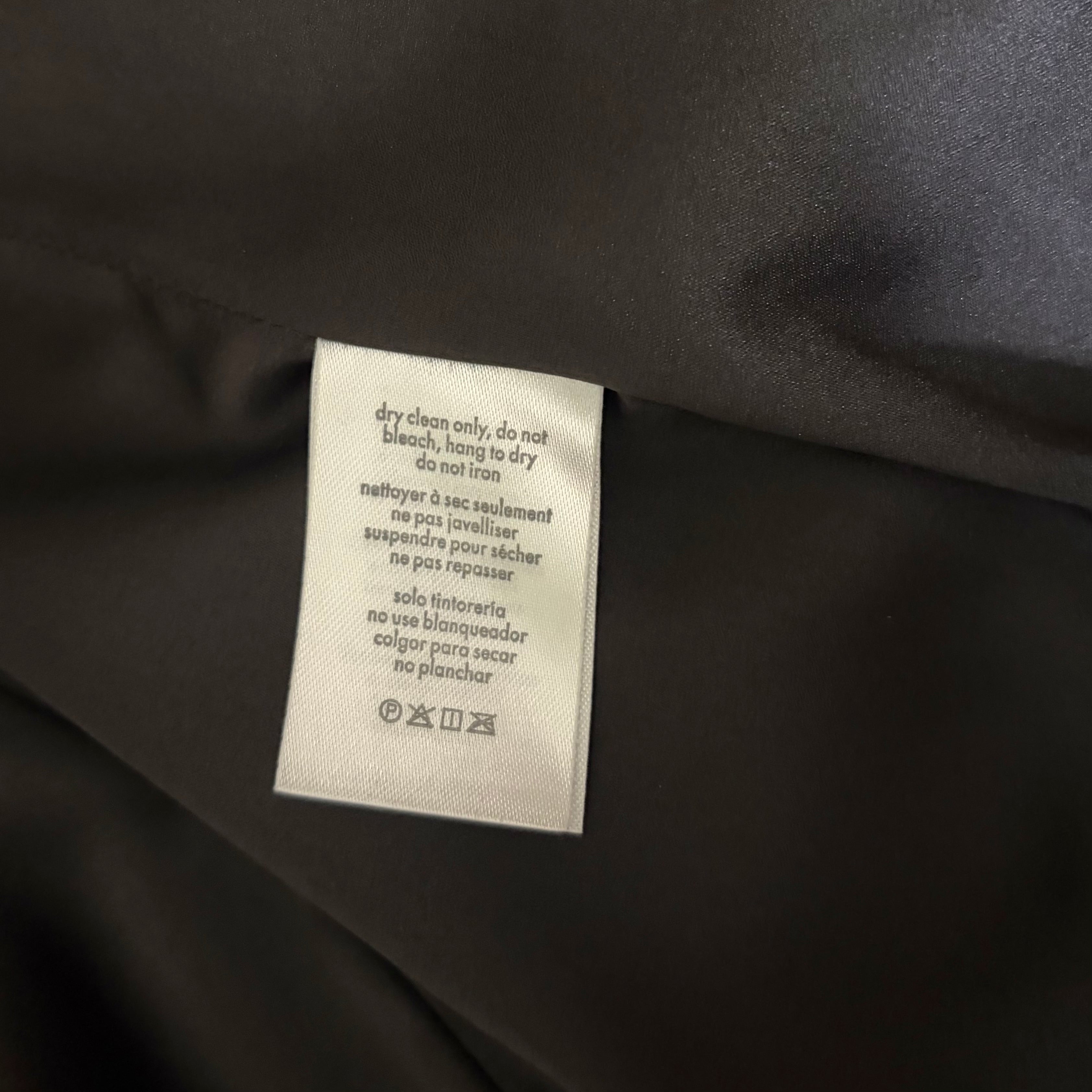 WeWoreWhat Downtown Vegan Faux Leather Blazer – Black – Small