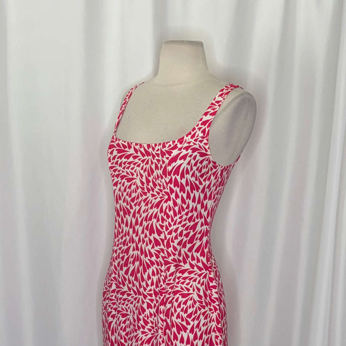 Reformation Noha Amore Heart Print Mini Dress Size 2