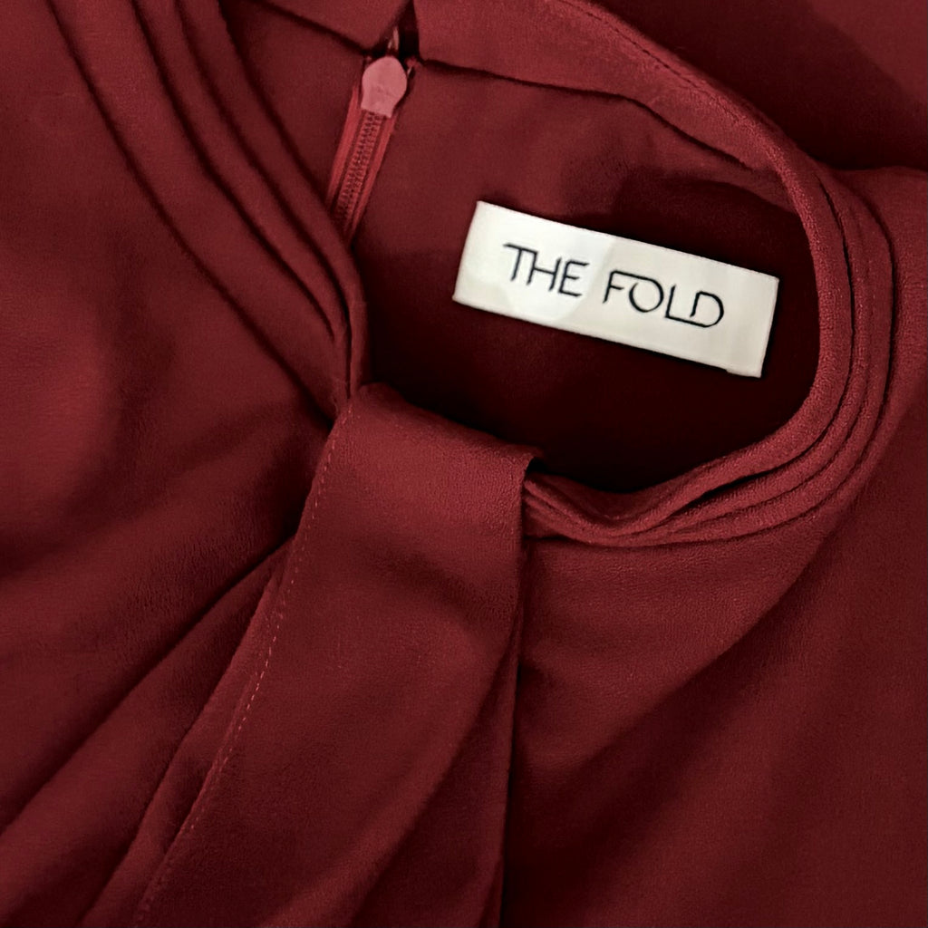The Fold Farringdon Virgin Wool Blend Dress US 6