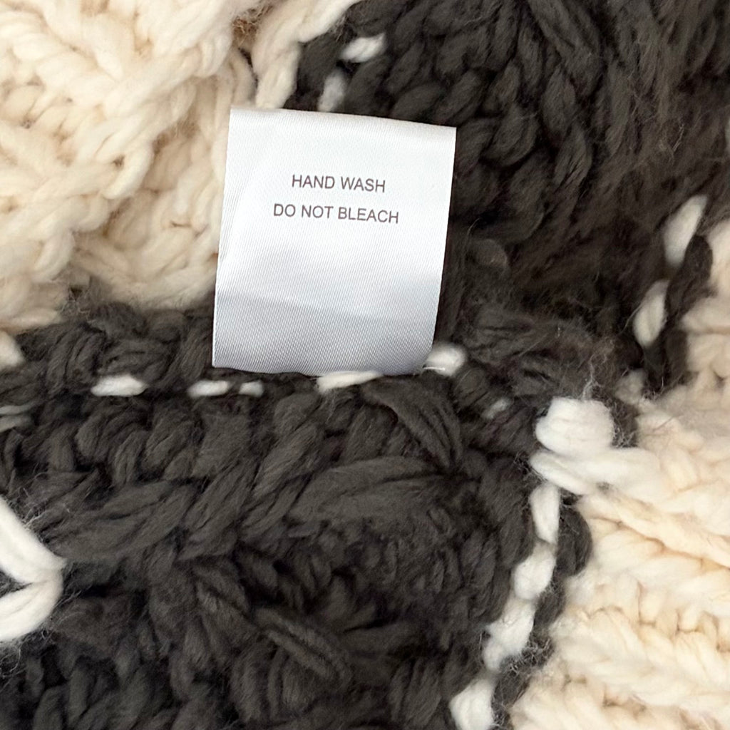Chicwish Color Block Chunky Knit Cardigan M/L