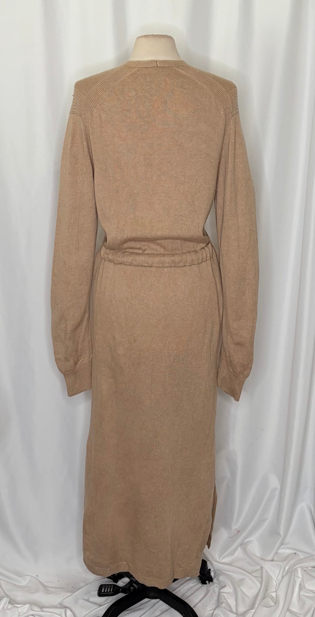 Vince Cashmere Wool Tie Waist Sweater Dress Medium