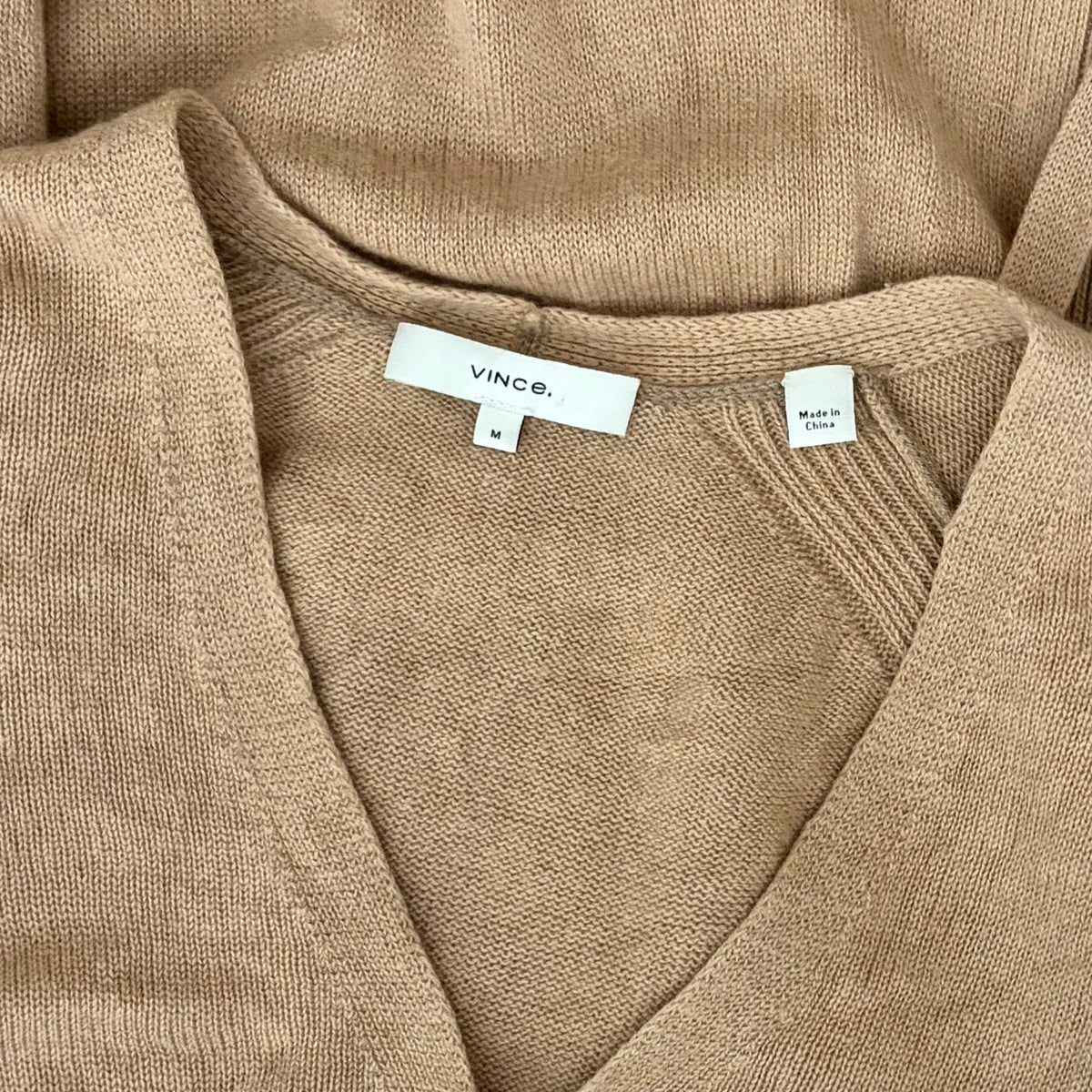 Vince Cashmere Wool Tie Waist Sweater Dress Medium