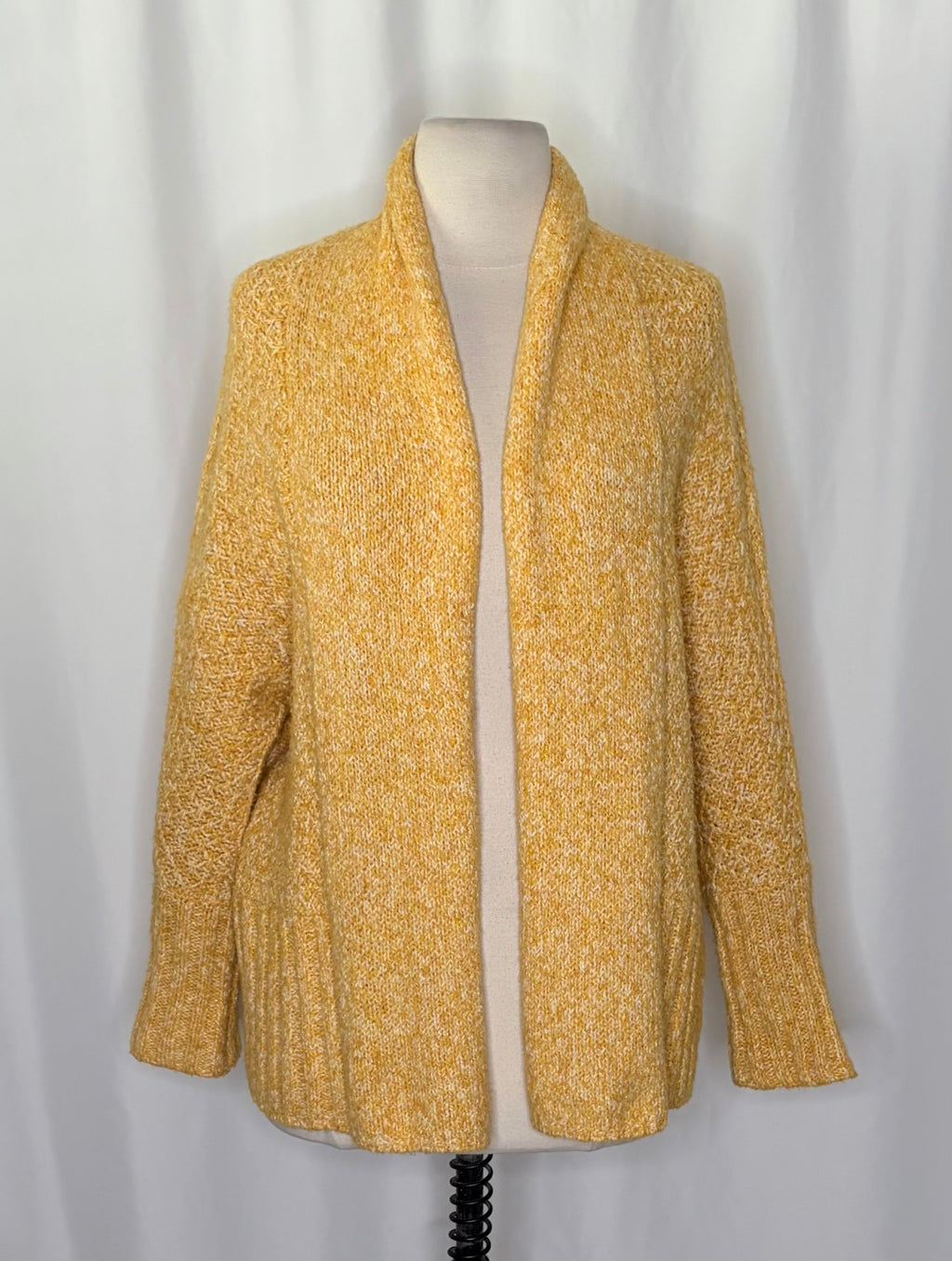 Anthropologie ANGEL OF THE NORTH Chauvet Alpaca Cardigan Yellow XX-Small Petite