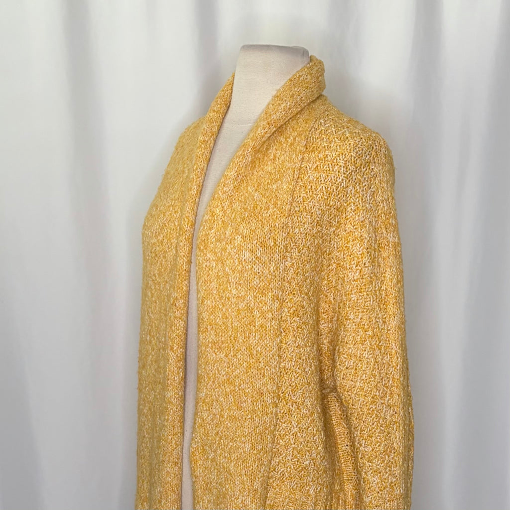 Anthropologie ANGEL OF THE NORTH Chauvet Alpaca Cardigan Yellow XX-Small Petite