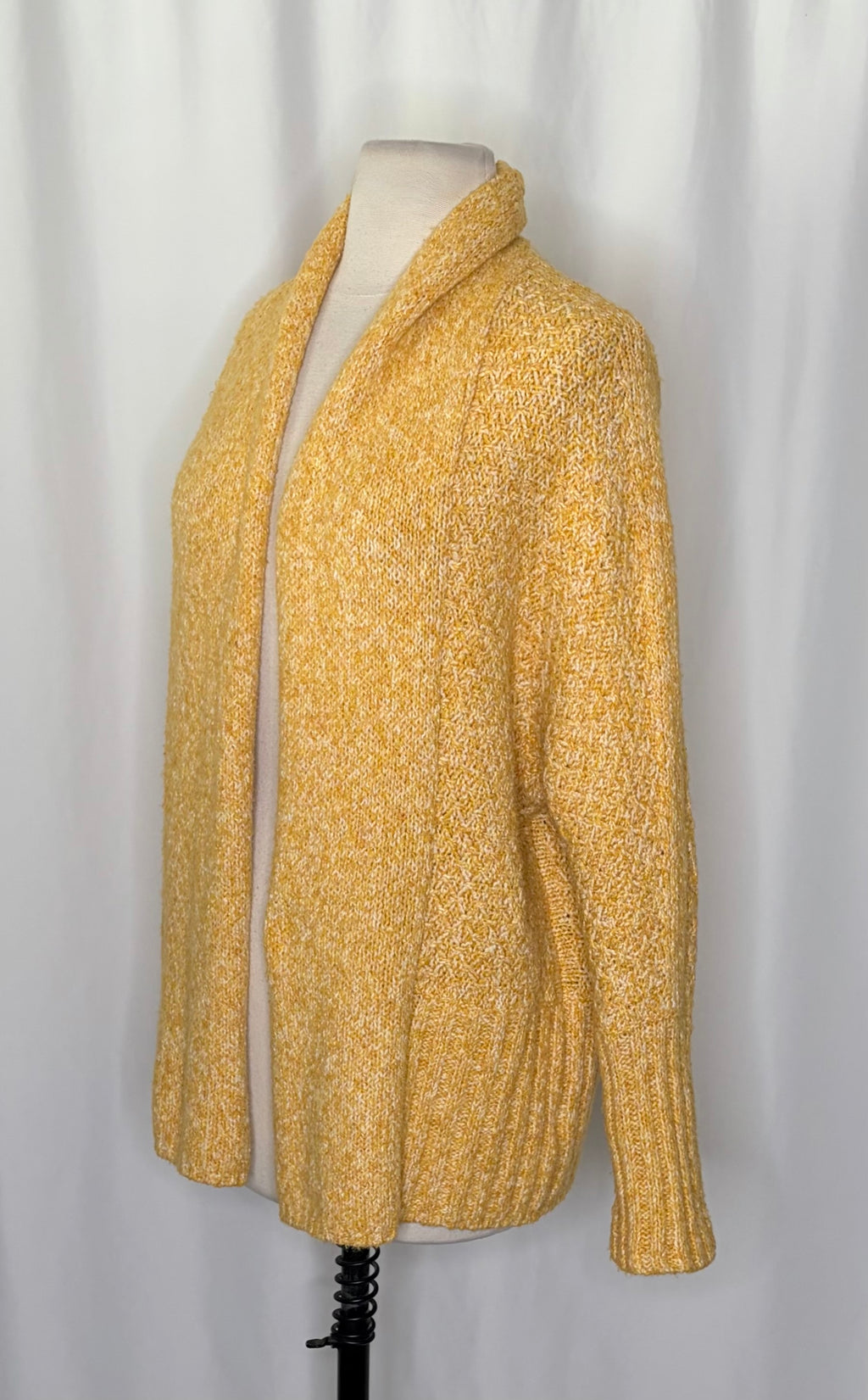 Anthropologie ANGEL OF THE NORTH Chauvet Alpaca Cardigan Yellow XX-Small Petite