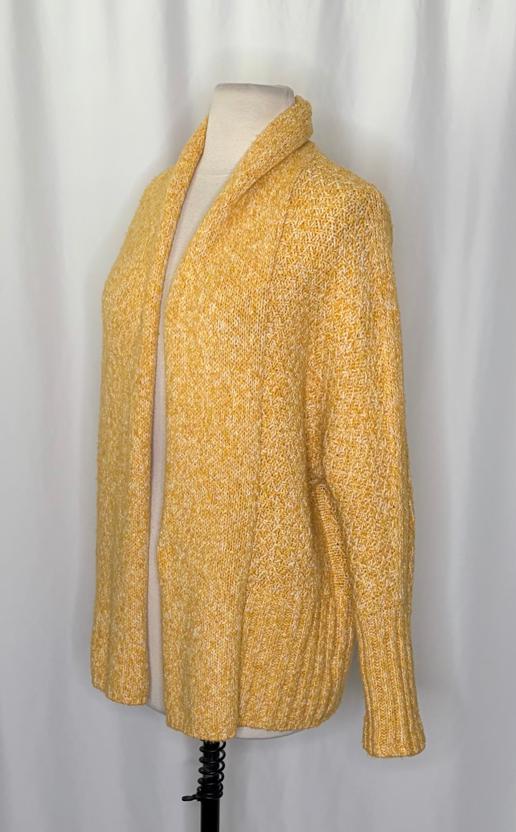 Anthropologie ANGEL OF THE NORTH Chauvet Alpaca Cardigan Yellow XX-Small Petite