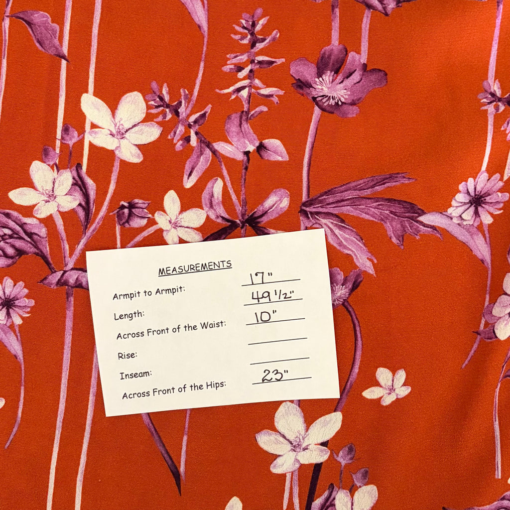 Anthropologie COREY LYNN CALTER Clementine Floral Midi Dress Smocked X-Small