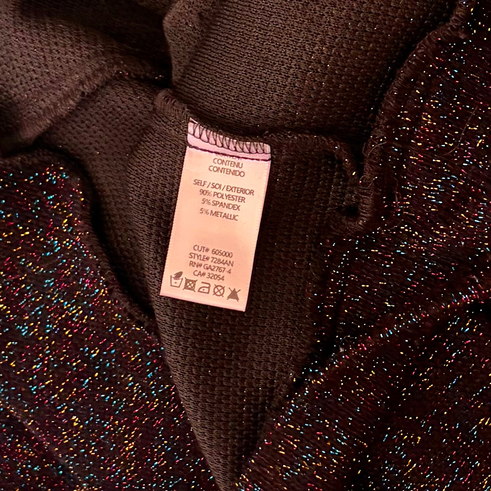 Anthropologie EVA FRANCO Francophile Sweater Ruffle Metallic Knit Pullover Small