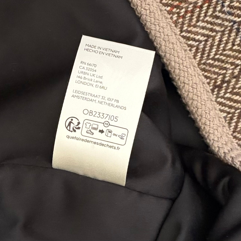 Anthropologie MAEVE Wool Blend Shrunken Heritage Lady Jacket Blazer Cropped XS
