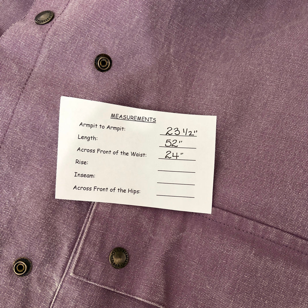 Vintage AUSTRALIAN OUTBACK COLLECTION Canvas Coat Made in Canada Purple Medium