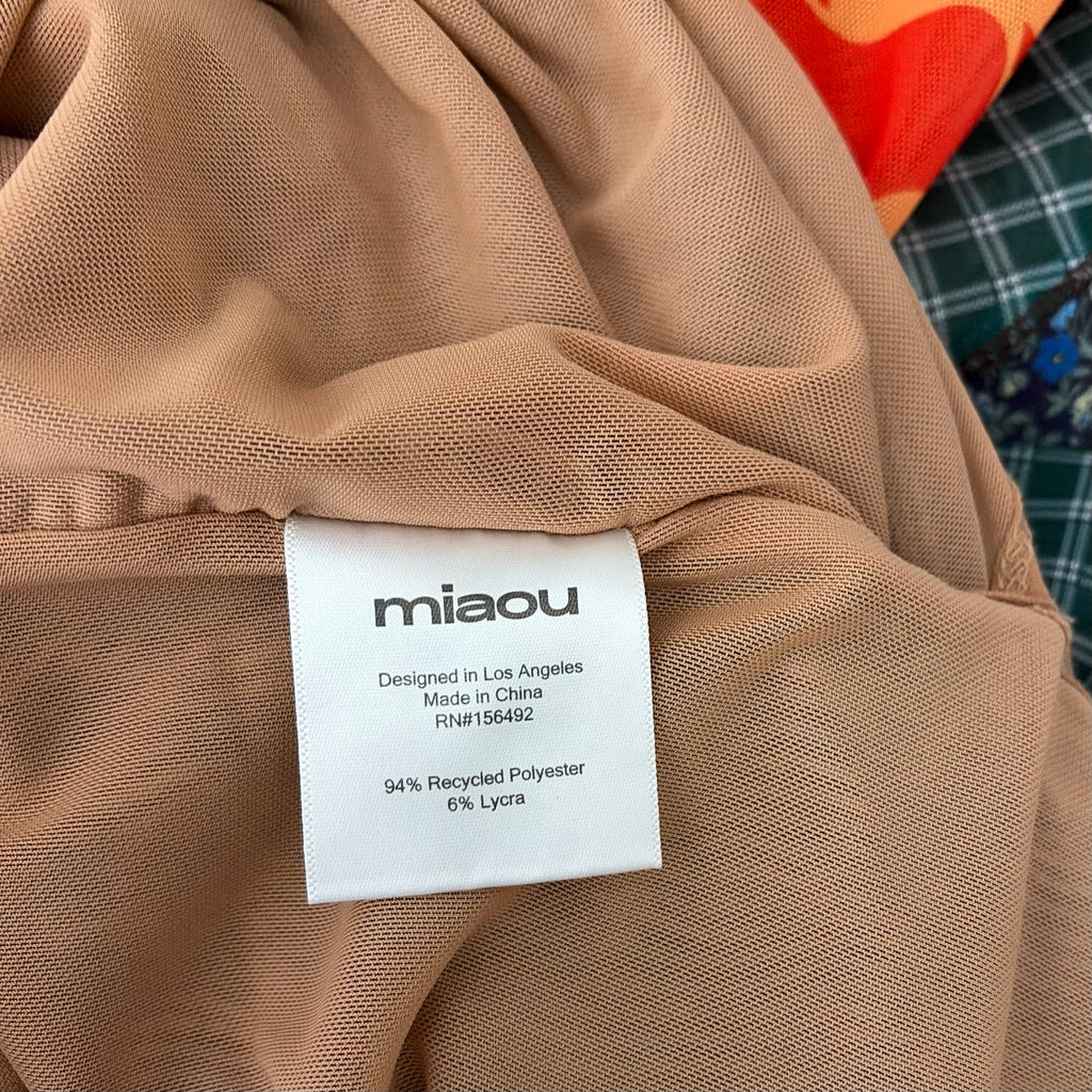 MIAOU x Paloma Elsesser Thais Patchwork Maxi Dress Sweet Legend Vacation X-Small