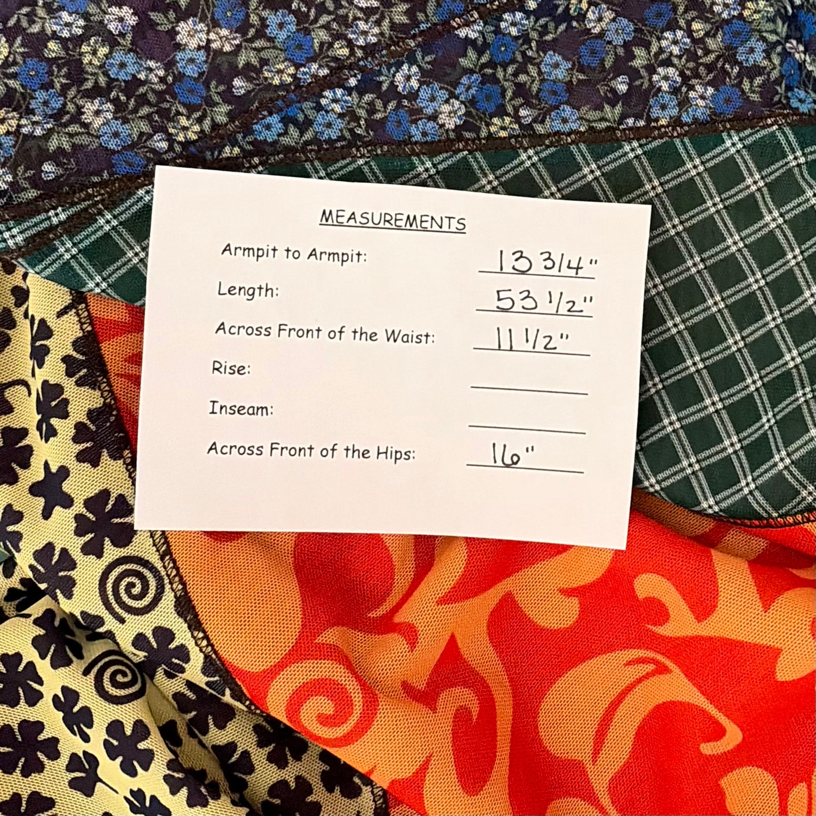 MIAOU x Paloma Elsesser Thais Patchwork Maxi Dress Sweet Legend Vacation X-Small