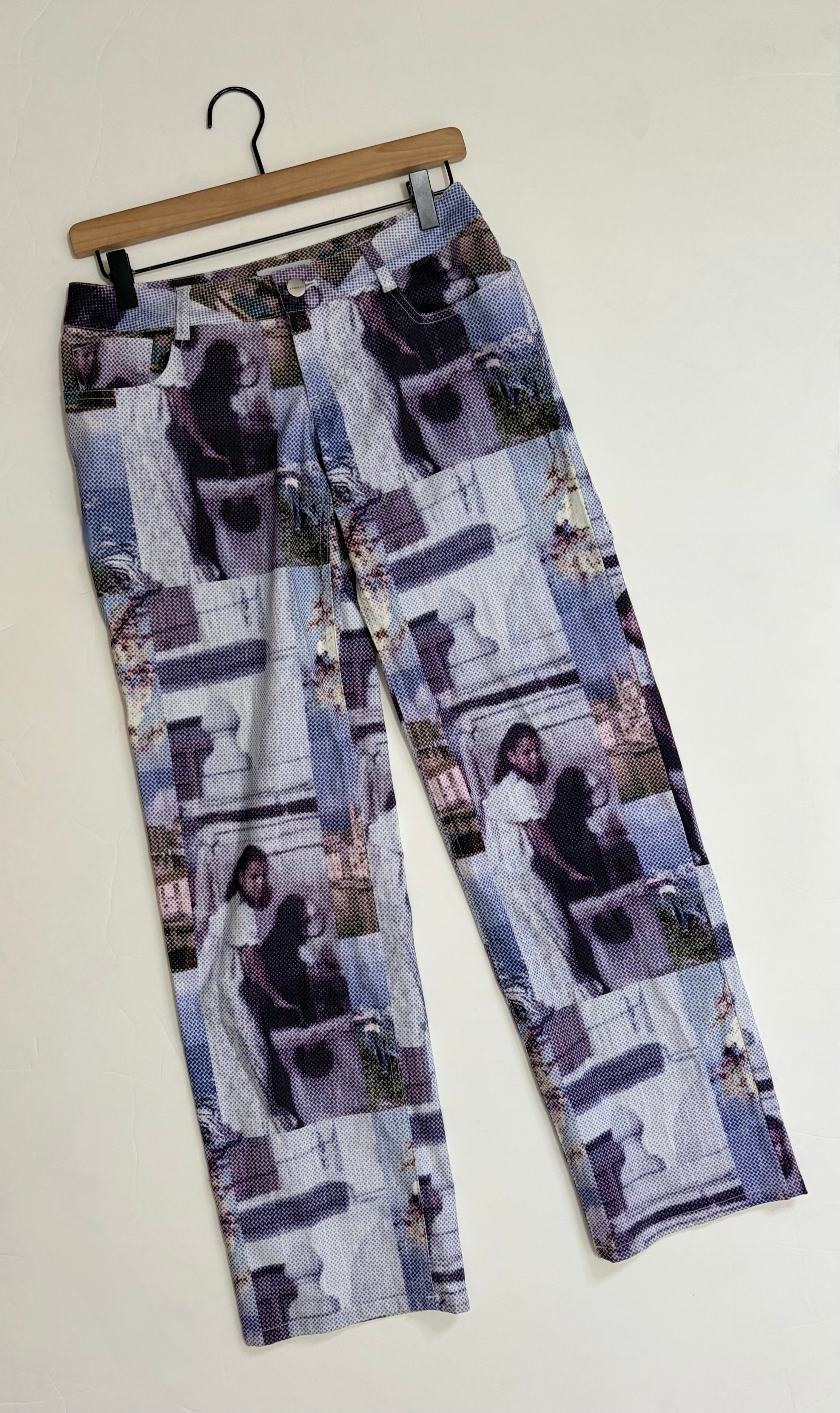 MIAOU Aphex Corset Top Atlas Pants Memoirs Print 2 Piece Set X-Small