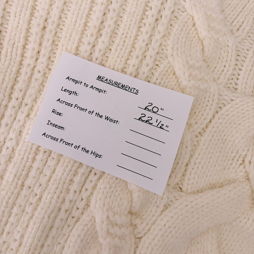 ZARA Cable Knit Chunky Sweater Solid Ivory Knit Knitwear Preppy Chic Medium