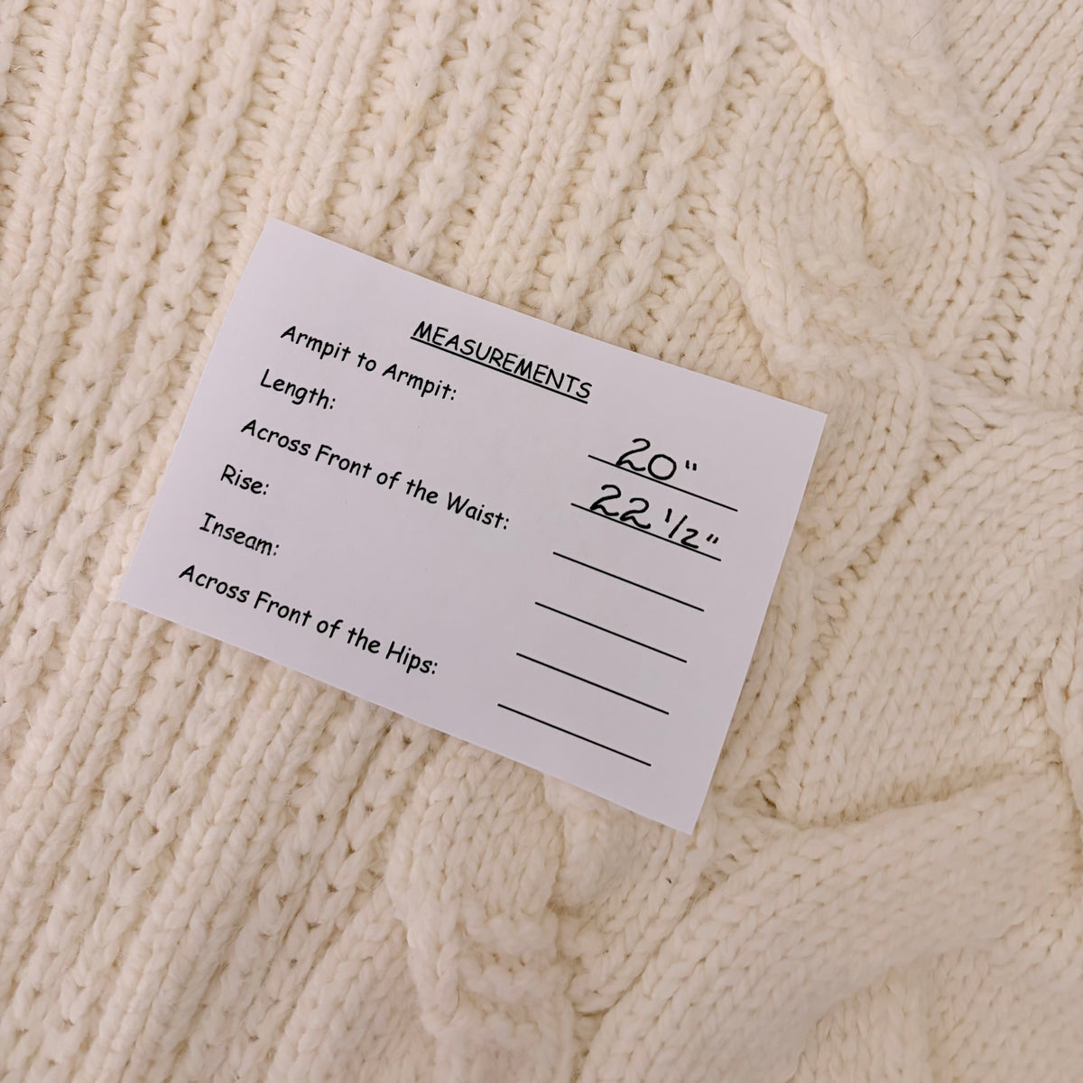ZARA Cable Knit Chunky Sweater Solid Ivory Knit Knitwear Preppy Chic Medium