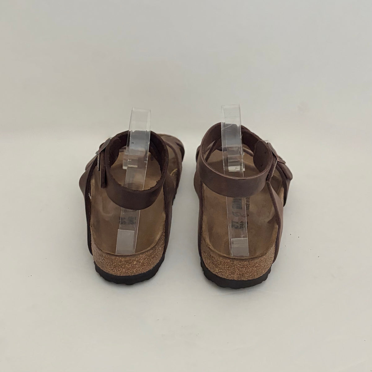 BIRKENSTOCK Yara Habana Oiled Leather Ankle Strap Sandals Bohemian Brown 37