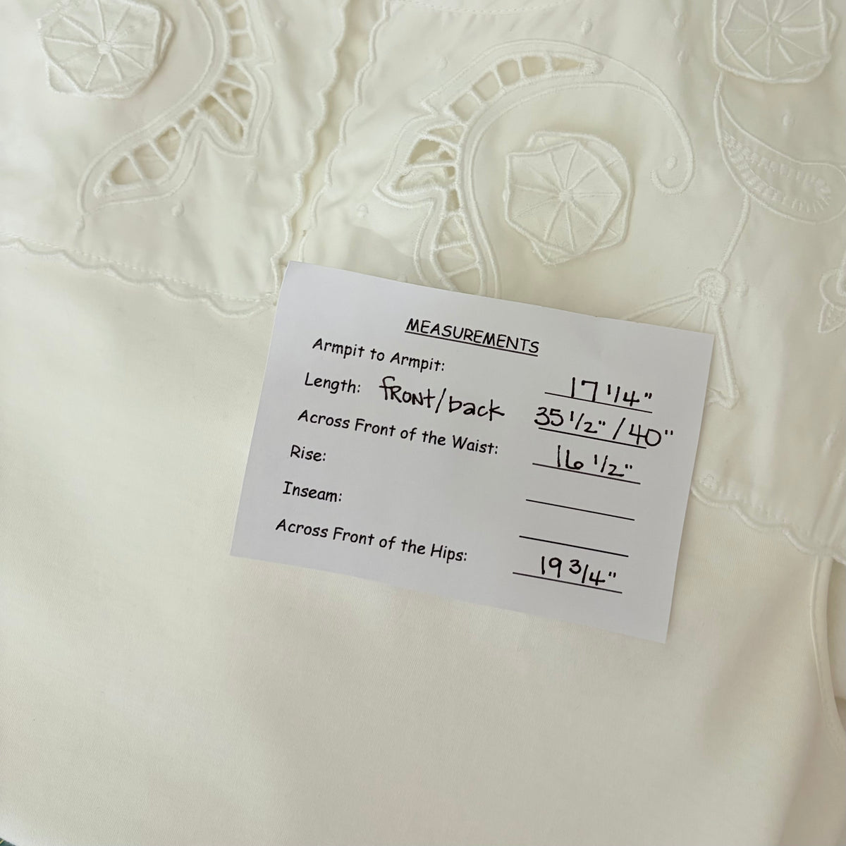 SEE BY CHLOÉ White Embroidered Lace Cutwork Yoked Knit Dress Solid Size Small
