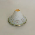 HAVILAND Limoges Floralies Lithophane Candle Votive Floral Gold France French