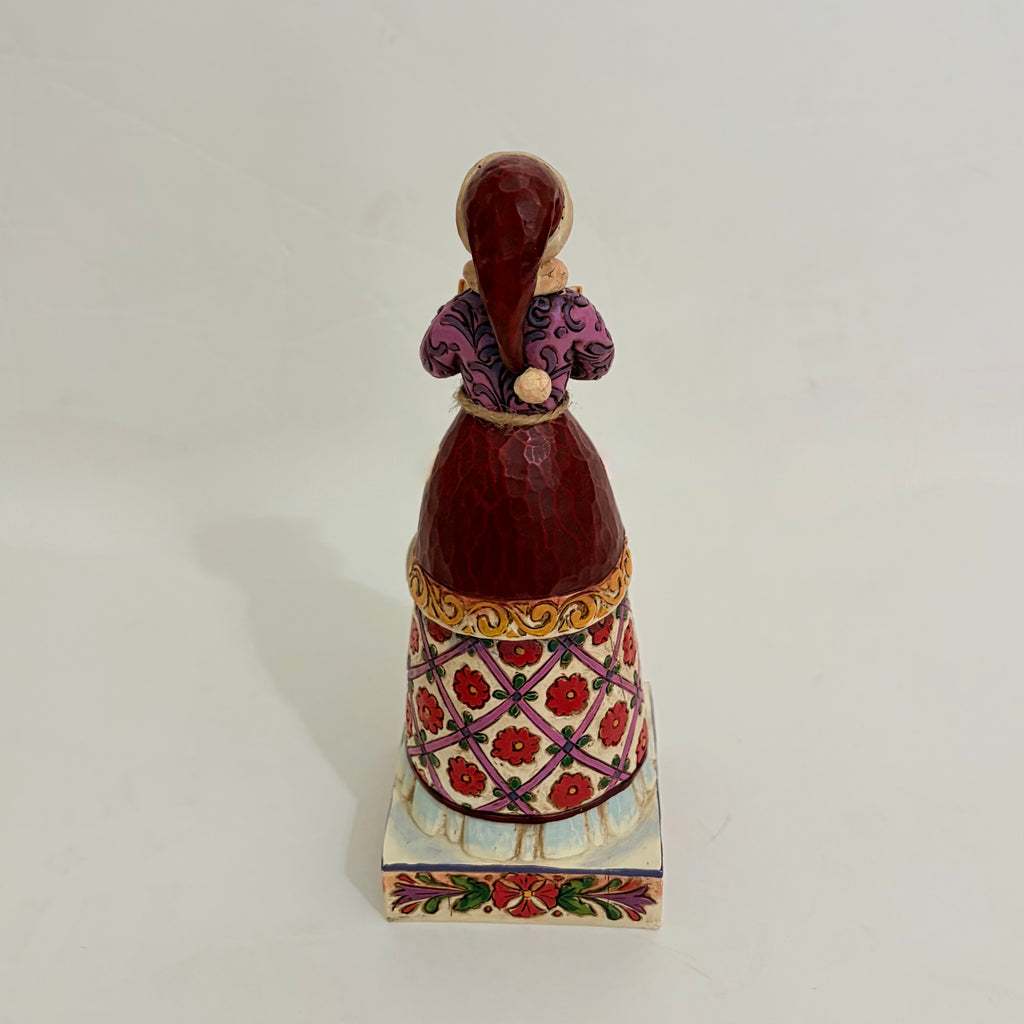 NWT!! JIM SHORE Heartwood Creek Girl Caroler 2006 Christmas Figurine Vintage