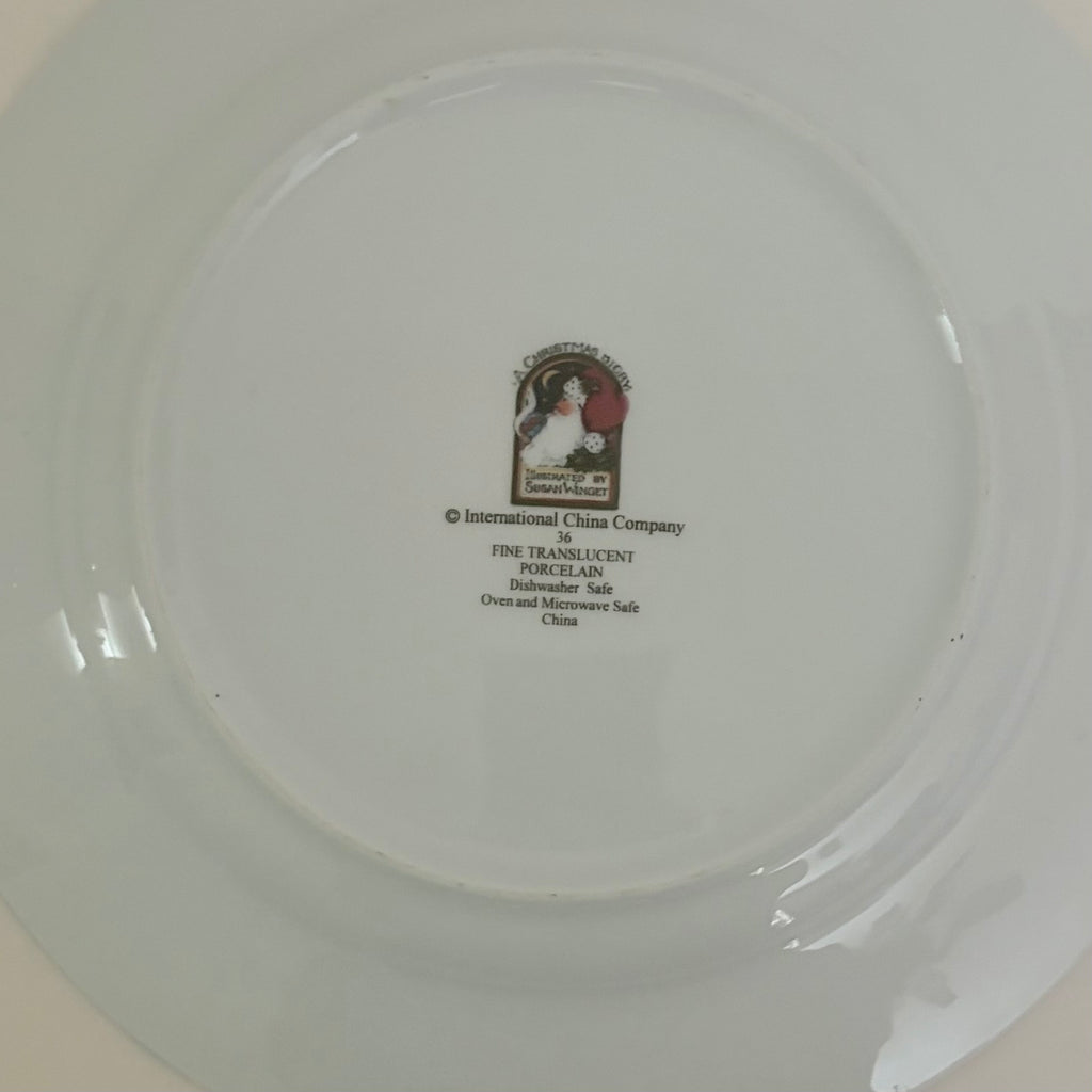 Vintage Susan Winget A Christmas Story Twas Night Before Plate
