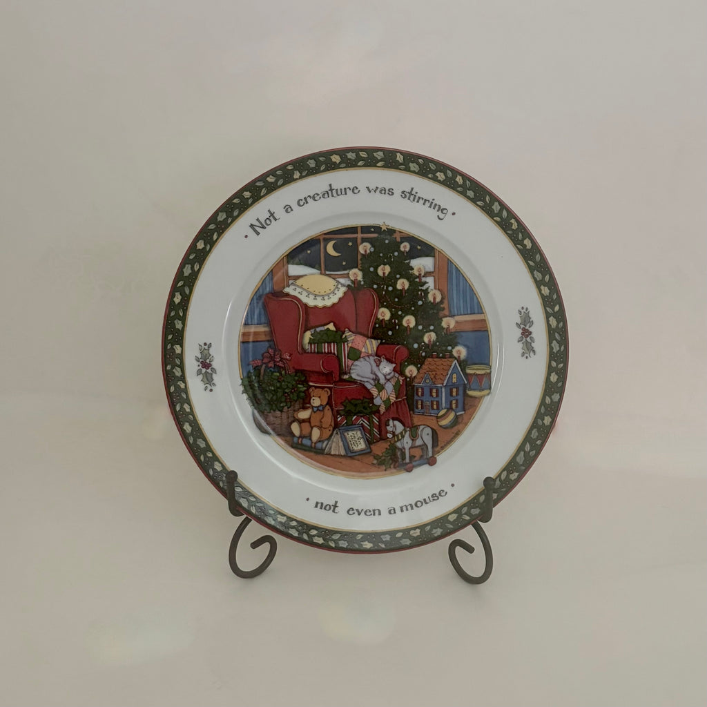 Vintage Susan Winget A Christmas Story Creature Stirring Plate