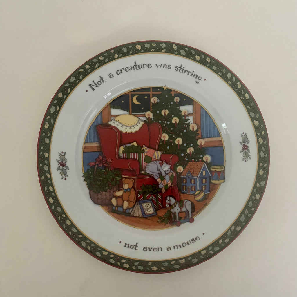 Vintage Susan Winget A Christmas Story Creature Stirring Plate
