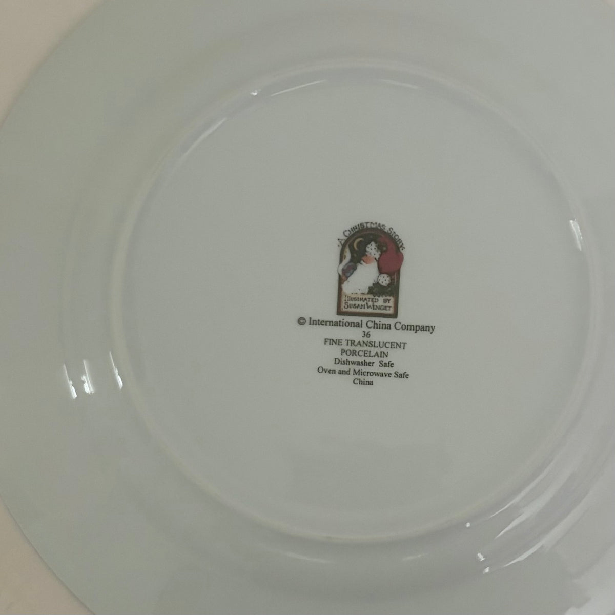 Vintage Susan Winget A Christmas Story Creature Stirring Plate