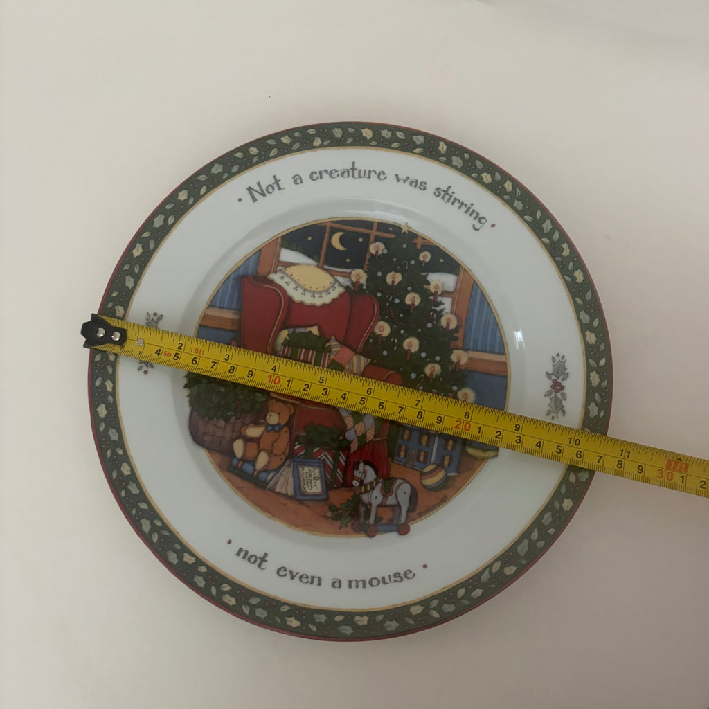 Vintage Susan Winget A Christmas Story Creature Stirring Plate
