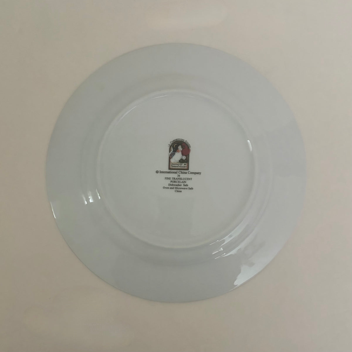 Vintage Susan Winget A Christmas Story Stockings Plate