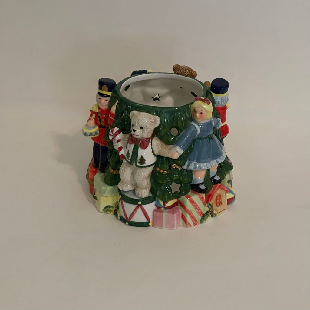 Spode Christmas Tree Toys Around Tree Votive Holder