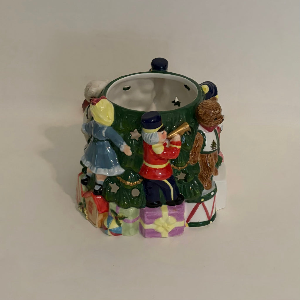 Spode Christmas Tree Toys Around Tree Votive Holder