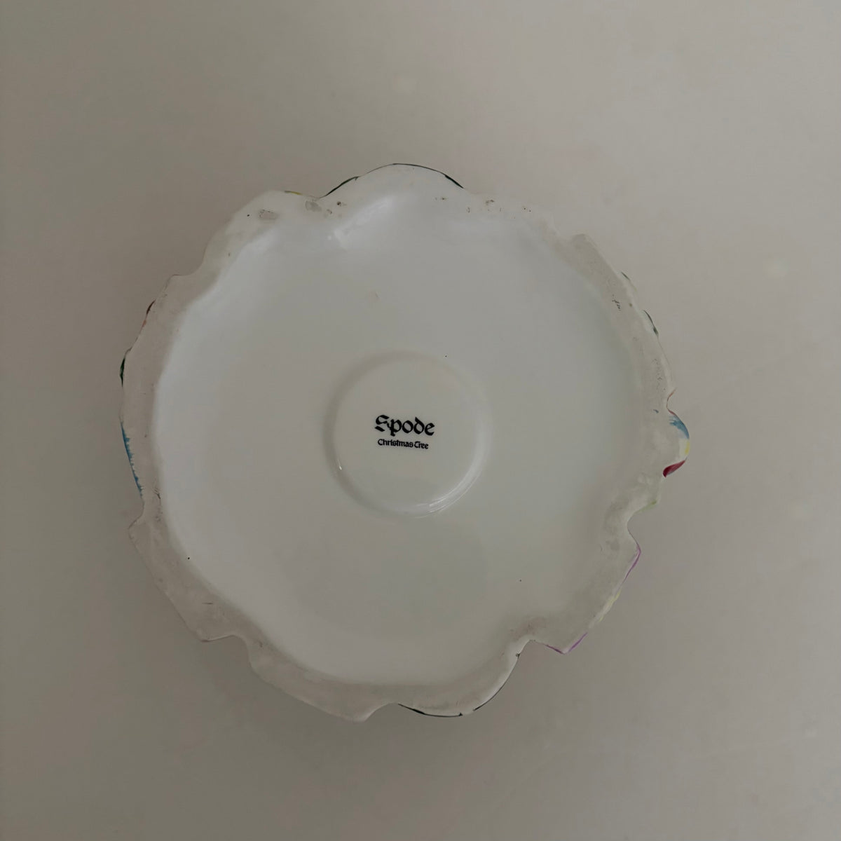 Spode Christmas Tree Toys Around Tree Votive Holder