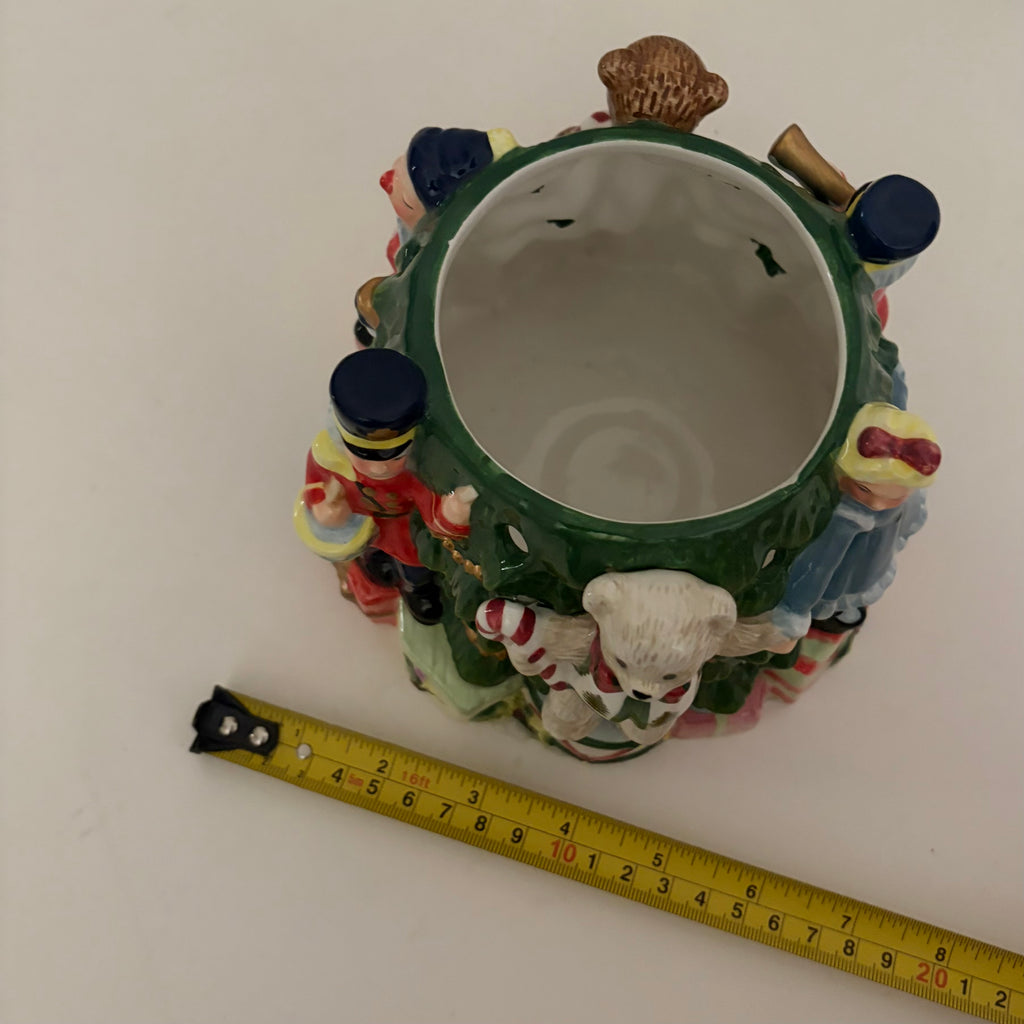 Spode Christmas Tree Toys Around Tree Votive Holder