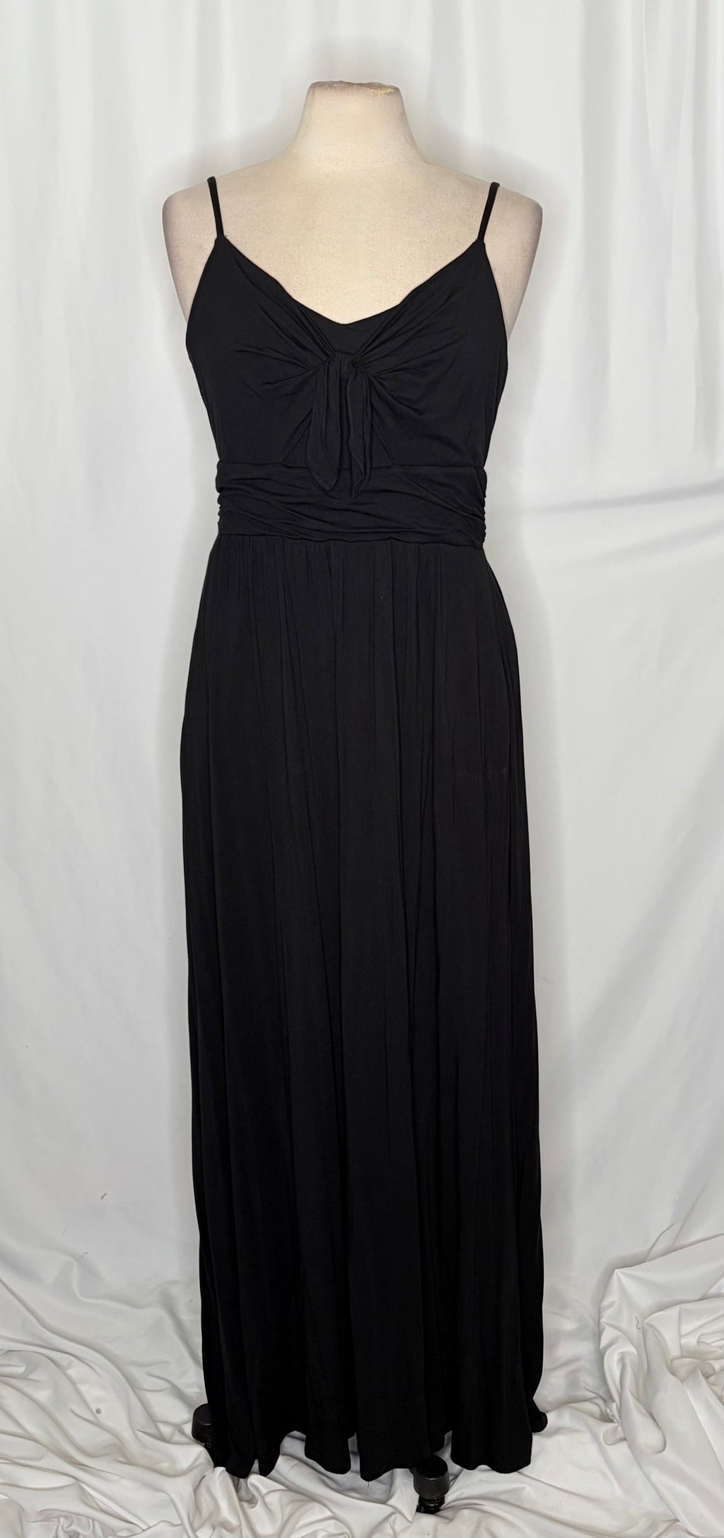 Anthropologie Moulinette Soeurs Brisbane Black Maxi Dress Large