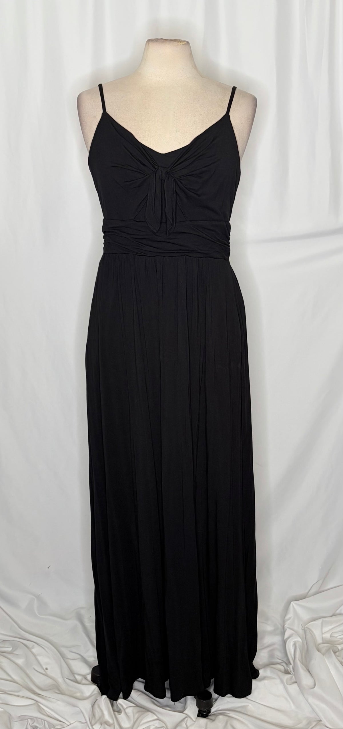 Anthropologie Moulinette Soeurs Brisbane Black Maxi Dress Large