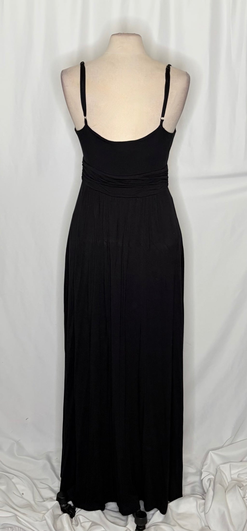 Anthropologie Moulinette Soeurs Brisbane Black Maxi Dress Large