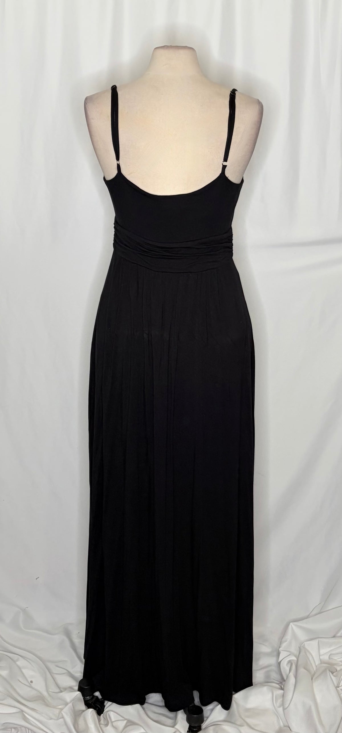 Anthropologie Moulinette Soeurs Brisbane Black Maxi Dress Large
