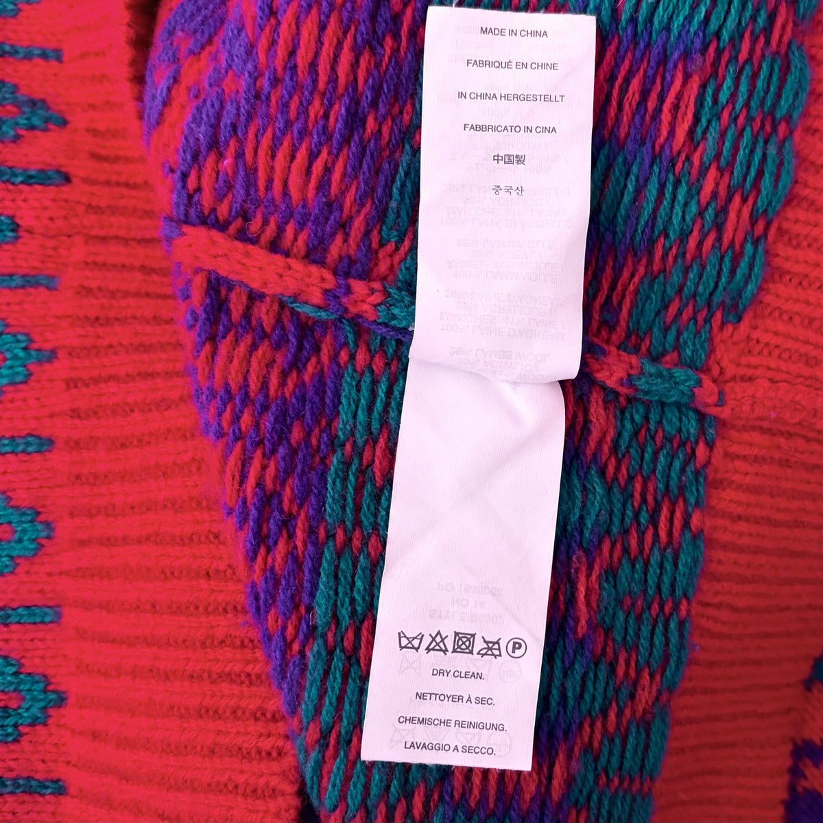 J.Crew Lambswool Fair Isle Geometric Sweater XS