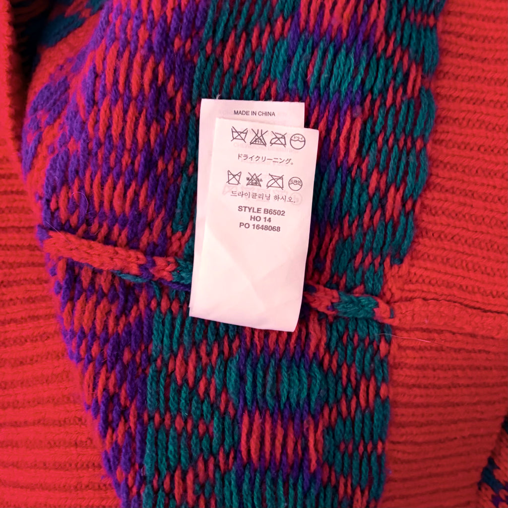 J.Crew Lambswool Fair Isle Geometric Sweater XS
