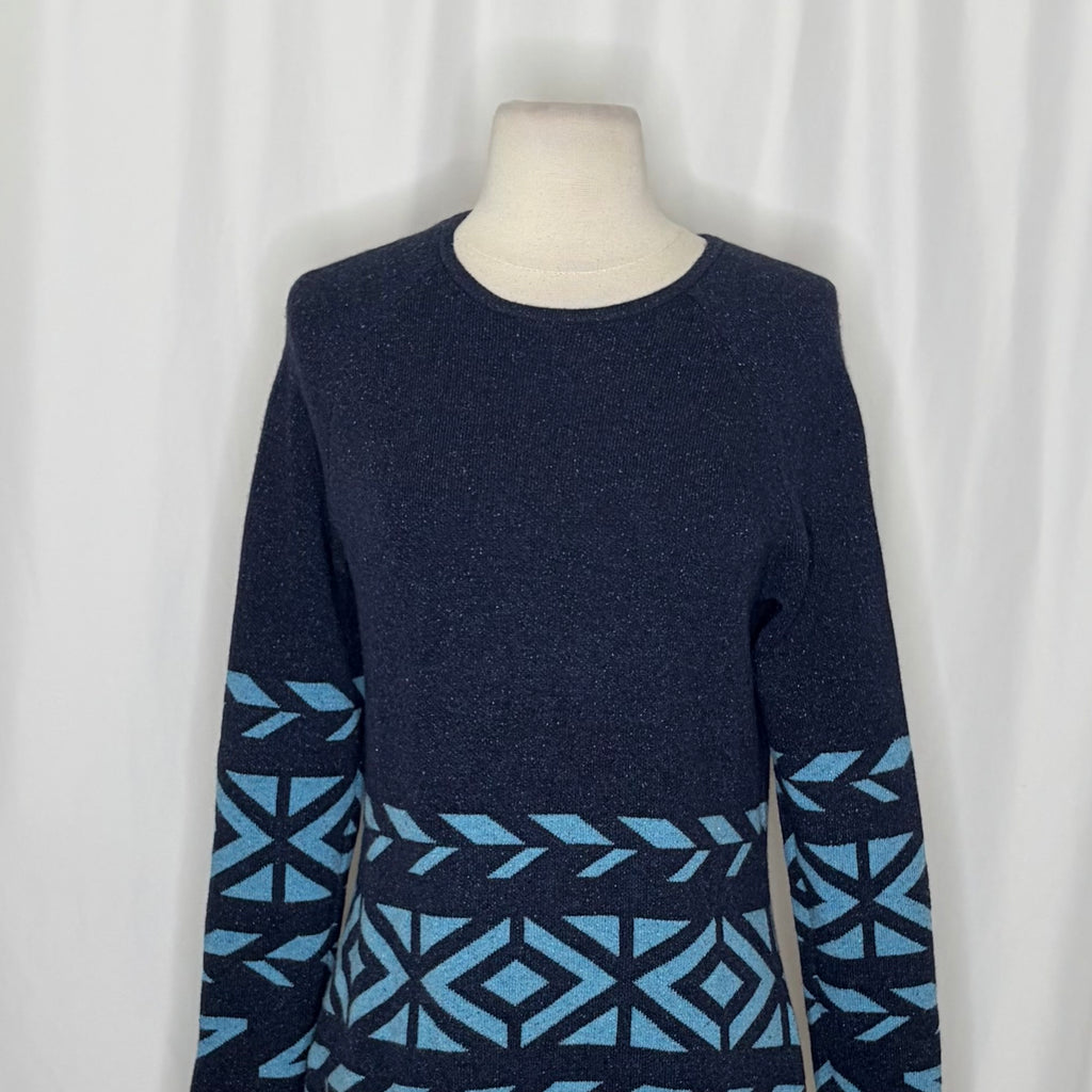 Title Nine Por Vida Wool Silk Sweater M