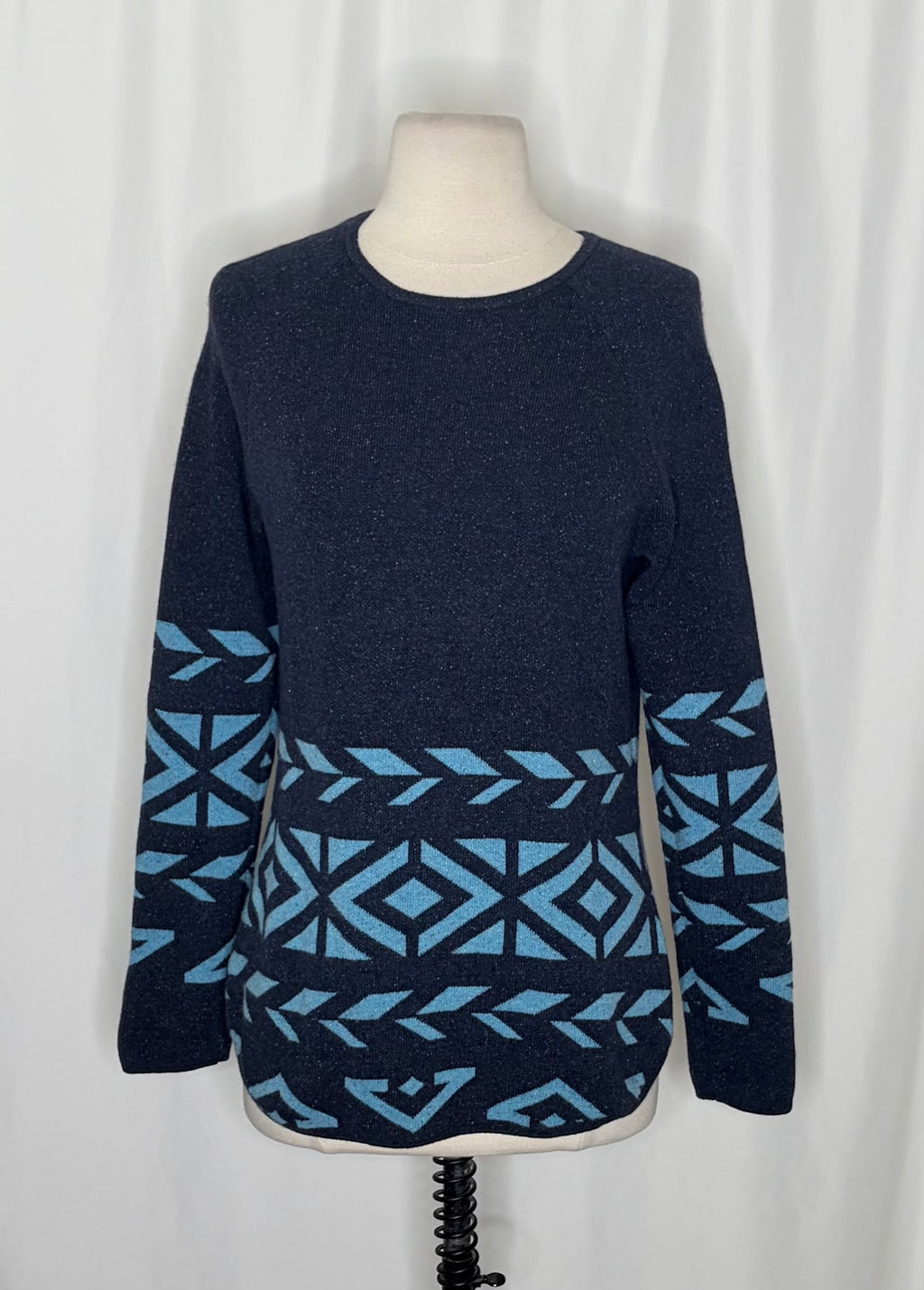 Title Nine Por Vida Wool Silk Sweater M