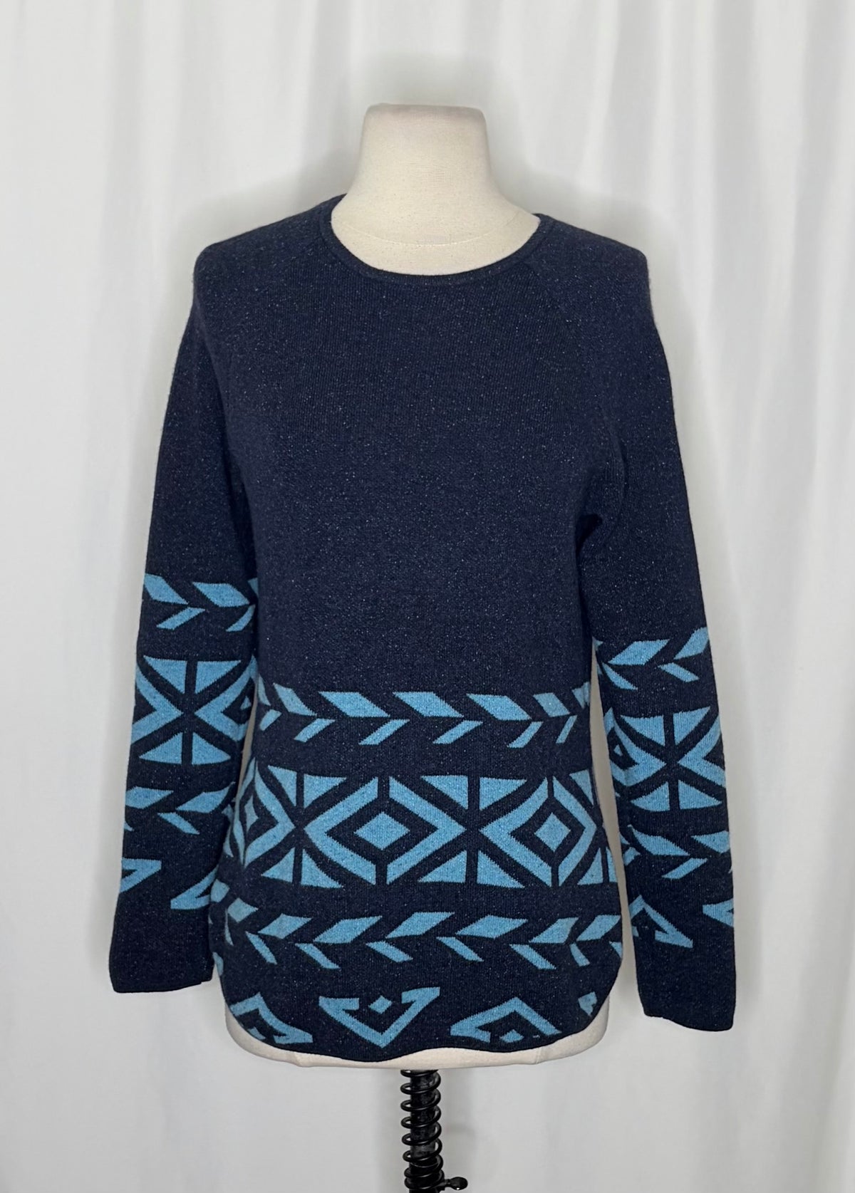 Title Nine Por Vida Wool Silk Sweater M