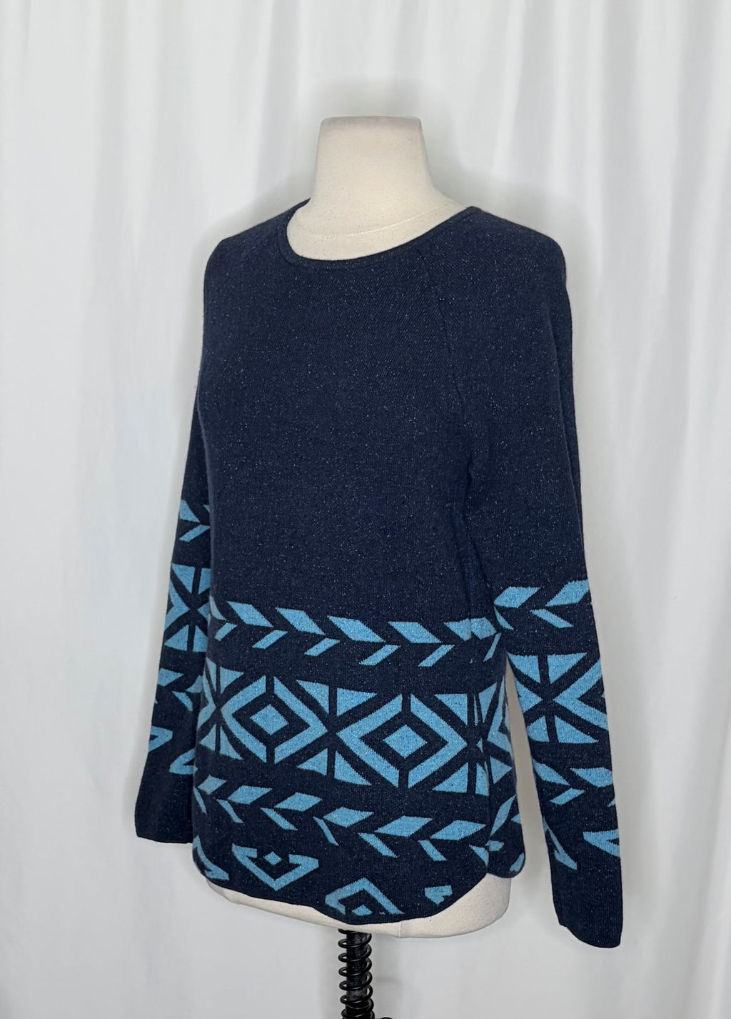 Title Nine Por Vida Wool Silk Sweater M